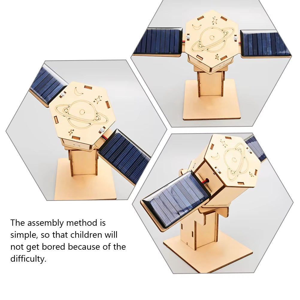 Diy Artificial Satellite Solar Power Kit